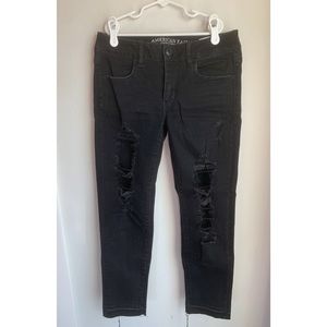 Black Ripped Skinny Jeans